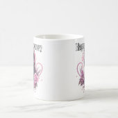 Black Kitty Cat | Frohe Halloween Kaffeetasse (Mittel)