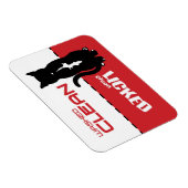 Black Kitty Cat Geschirrspülmaschine Magnet - Lick (Rechte Seite)