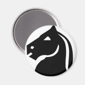 Black Knight Magnet (Vorderseite/Rückseite)