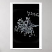 Black Knight Poster (Vorne)