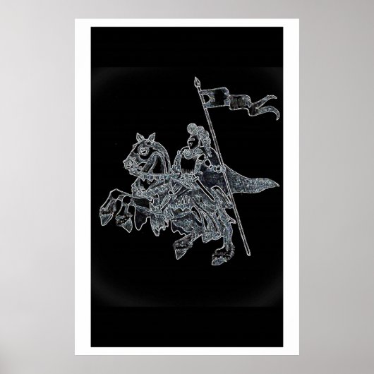 Black Knight Poster (Vorne)