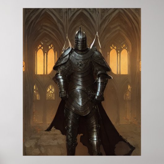 Black Knight Poster (Vorne)