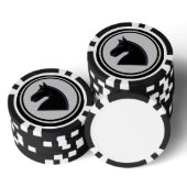 Black Knight Schach Piece Pokerchips (Kollektion)