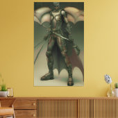 Black Knight Soldier Leinwanddruck (Insitu (Wohnzimmer))