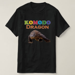 Black Komodo Dragon Men-T - Shirt