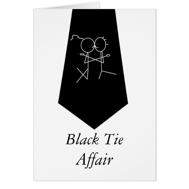 Black Krawatte Affäre (Vorne)