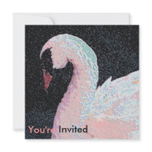 Black Krawatte Dinner Tanz Einladung