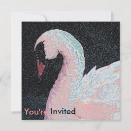 Black Krawatte Dinner Tanz Einladung