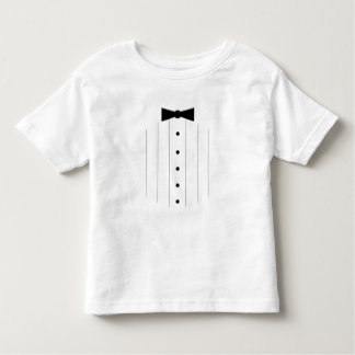 Black Krawatte Tuxedo Kleinkind T-shirt