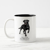 Black Lab All Gas No Brakes Tasse (Links)