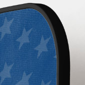 Black Lab American Flag Night Pickleball Paddle (Linke Seite)