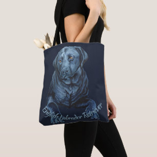 Black Lab Bags Blue Hund Art Tragetaschen Tasche