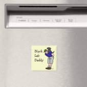 Black Lab Daddy Magnet (In Situ (Geschirrspüler))