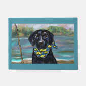 BLACK LAB FUßMATTE (Vorderseite)