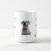 Black Lab Gold Paw Tasse - Morphing 15oz (Zentrum)