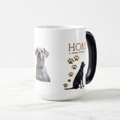 Black Lab Gold Paw Tasse - Morphing 15oz (VorderseiteRechts)