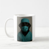 Black Lab in Scrubs Kaffeetasse (Links)
