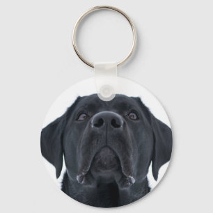 Black lab keychain, labrador dog lover tag schlüsselanhänger