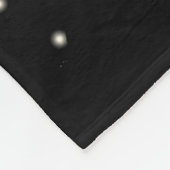 Black Lab Labrador Christmas Tree Light Pajama Dog Fleecedecke (Ecke)