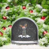 Black Lab Labrador Christmas Tree Light Pajama Dog Schneekugeln (Weihnachten)