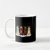 Black Lab Labrador Dog Christmas Crew Matching Fam Kaffeetasse (Links)