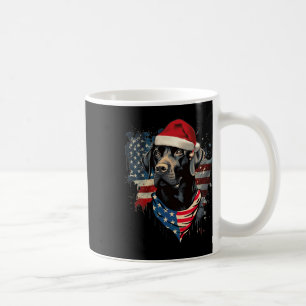 Black Lab Labrador Vintag Weihnachten Pajama Kaffeetasse