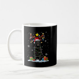 Black Lab Labrador Weihnachtsbaum Light Pajama Dog Kaffeetasse