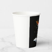 Black Lab Labrador Weihnachtsbaum Light Pajama Dog Pappbecher (Rechts)