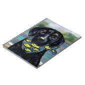 Black LAB Notizblock (Linke Seite)