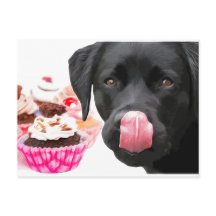 Black Lab Party - Hund Geburtstag - Cupcake Labrad