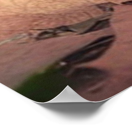 Black Lab Puppy Poster (Ecke)