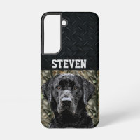 Black Lab Rugged Camouflage Name Cool Hunde Tier H