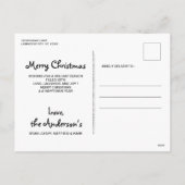 Black Lab Santa Dog Frohe Weihnachten - Labrador H (Rückseite)