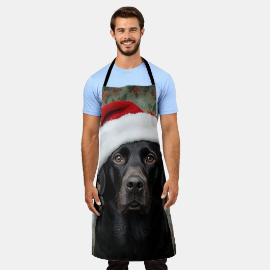 Black lab schürze (Getragen)