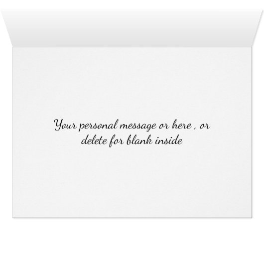 Black Lab Sympathy Card - Hund Beileid - Heimtierv (Innenansicht Horizontal (Unten))