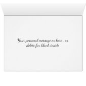 Black Lab Sympathy Card - Hund Beileid - Heimtierv (Innenansicht Horizontal (Unten))