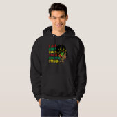 Black Lab Technologist African American Laboratory Hoodie (Vorne ganz)