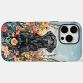 Black Lab - Tough Phone Case (Rückseite (Horizontal))