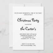 Black Lab Weihnachten Kardinal - Niedlicher Labrad Einladung (Rückseite)