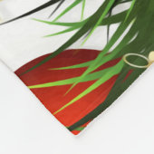 Black Lab Weihnachten - Niedlicher Hund Welpe Labr Fleecedecke (Ecke)