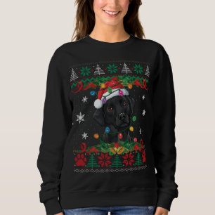 Black Lab Weihnachten Weihnachten Weihnachten Weih Sweatshirt
