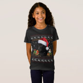 Black Lab Weihnachten Weihnachten Weihnachten Weih T-Shirt (Vorne ganz)