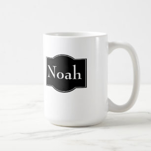 Black Label Personalisiert Kaffeetasse