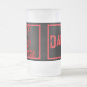 'Black Label' Pip Squeaks 'Davey' Mattglas Bierglas (Mittel)