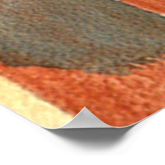 Black Labradoodle #1 Canvas Print Poster (Ecke)