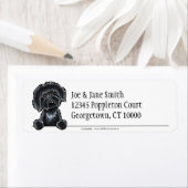 Black Labradoodle Clean & Simple (Insitu)