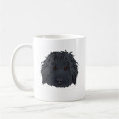 Black Labradoodle Kaffeetasse (Links)