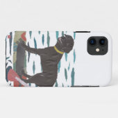 Black Labrador, Beach Dog Case-Mate iPhone Case (Rückseite (Horizontal))