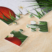 Black Labrador Christmas Puppy Dog Puzzle (Seite)