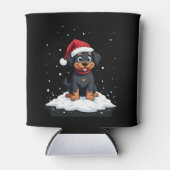 Black Labrador Christmas Santa Hat Xmas Pajama T-S Dosenkühler (Vorderseite)